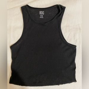 Washed black tank